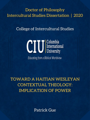 cover image of Toward a Haitian Wesleyan contextual theology: